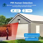 VeboMAX BP9-L 4G Solar Security Camera – 6MP Color Night Vision, PIR Motion Detection, 10X Zoom & IP65 Waterproof
