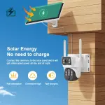 VeboMAX BP9-L 4G Solar Security Camera – 6MP Color Night Vision, PIR Motion Detection, 10X Zoom & IP65 Waterproof