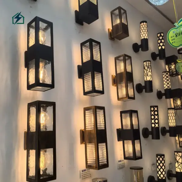 Waterproof Outdoor Garden Wall Lantern – Aluminium Exterior Wall Light for Homes & Compounds in Ghana
