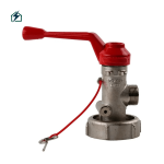 Wheeled Fire Extinguisher Valve – Heavy-Duty Brass Replacement Valve for Industrial Fire Extinguishers