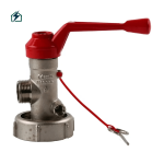 Wheeled Fire Extinguisher Valve – Heavy-Duty Brass Replacement Valve for Industrial Fire Extinguishers