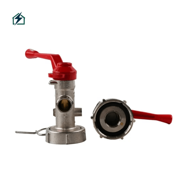 Wheeled Fire Extinguisher Valve – Heavy-Duty Brass Replacement Valve for Industrial Fire Extinguishers