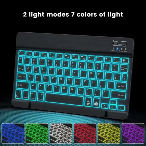 Wireless LED Backlit Keyboard & Mouse Combo Ghana – 2.4GHz Rechargeable Gaming Set for Laptop & PC